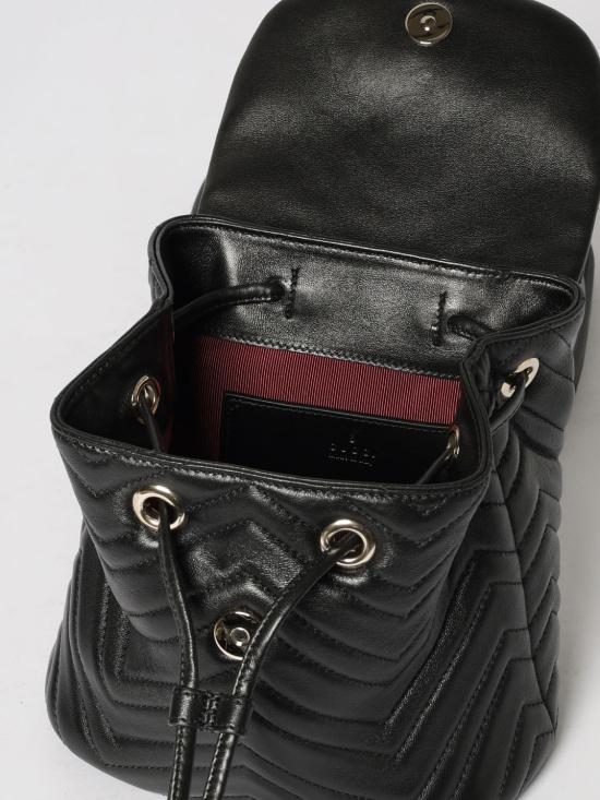 26SS 구찌 GG 마몽 미니 백팩 855921AAFXD 1000 Black - GUCCI