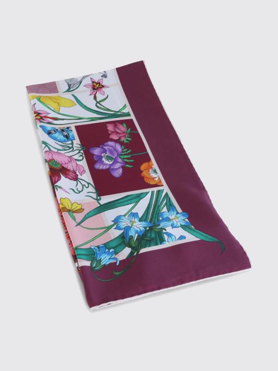 26SS 구찌 프린트 실크 트윌 까레 8501073G001 5472 Pink