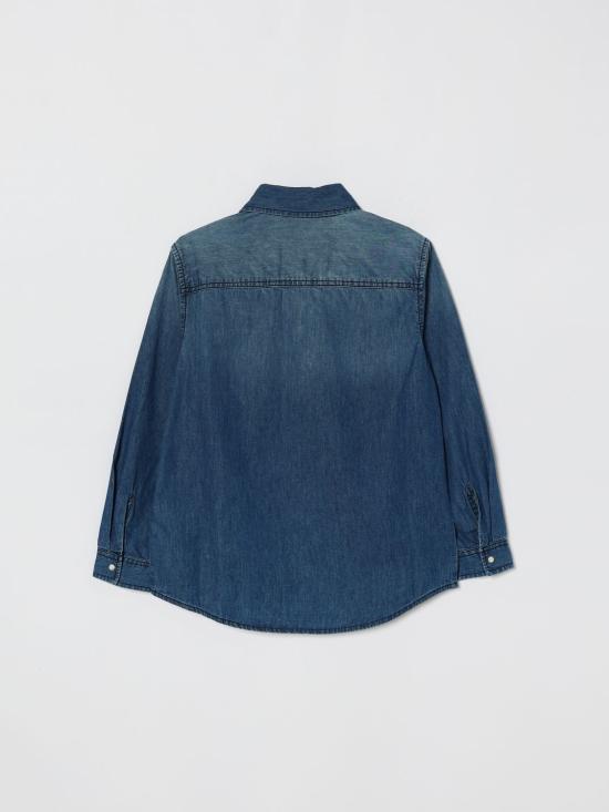 26SS [키즈] 디젤 셔츠 J01330KXBRW K01 Denim - DIESEL