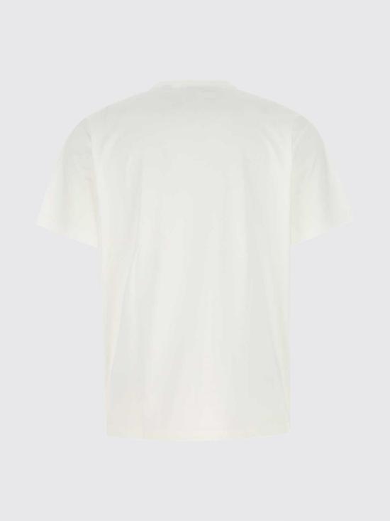 26SS 버버리 로고 프린트 코튼 오버사이즈 티셔츠 8055309 White - BURBERRY