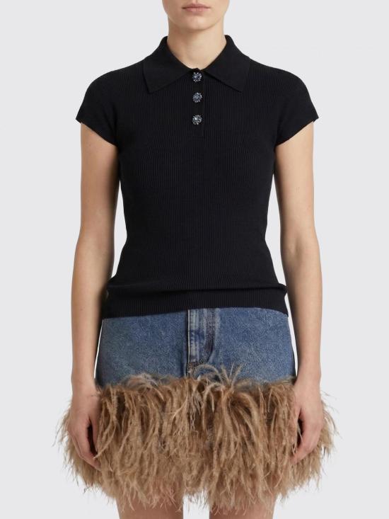 26SS 돌체앤가바나 폴로 티셔츠 FXZ41ZJFMHG N0000 Black