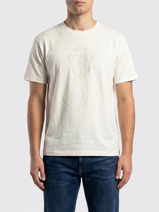 26SS 구찌 데보레 디테일 코튼 저지 티셔츠 864625XJHTY 9003 White