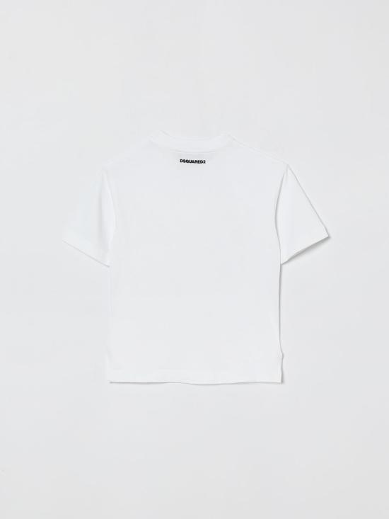26SS [키즈] 디스퀘어드2 티셔츠 DQ3388D0AG7 DQ100 White - DSQUARED2