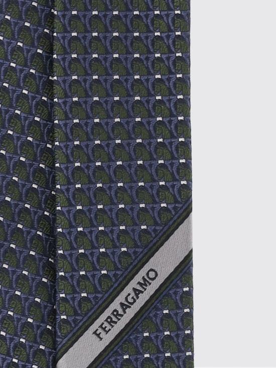 26SS 살바토레 페라가모 넥타이 351356 005 Green - SALVATORE FERRAGAMO
