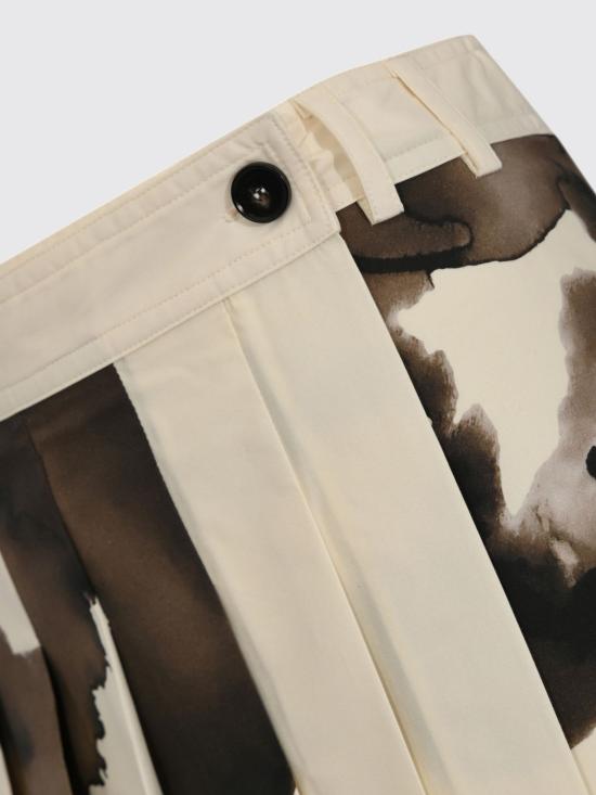 26SS 리비아나 콘티 롱 스커트 F6SU78 WFLW Yellow Cream - LIVIANA CONTI