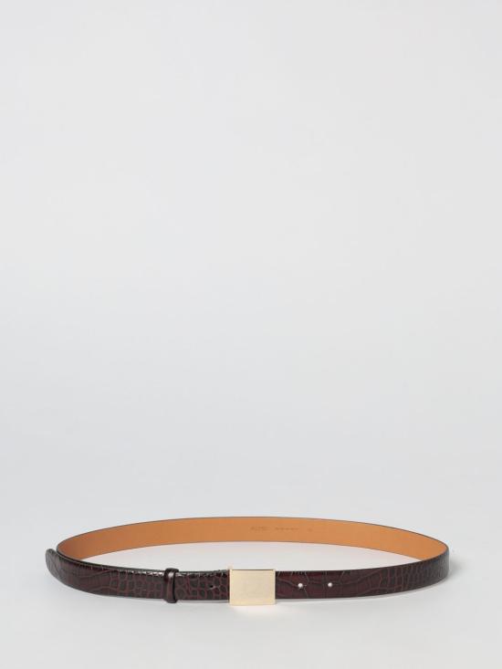 26SS 알리지 레귤러 벨트 316641P6107 MORO Brown