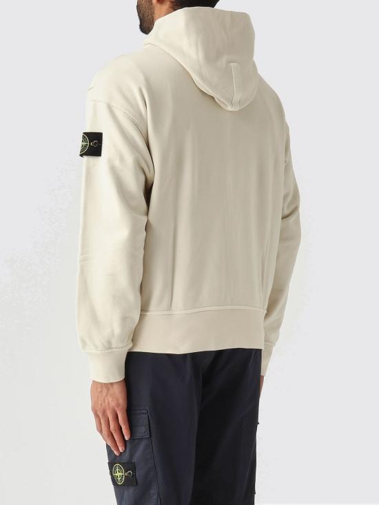 26SS 스톤 아일랜드 후드 티셔츠 6100039S0051 V0093 Ivory - STONE ISLAND
