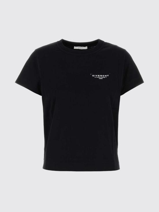 26SS 지방시 반팔 티셔츠 BW70FJP75N 001 Black