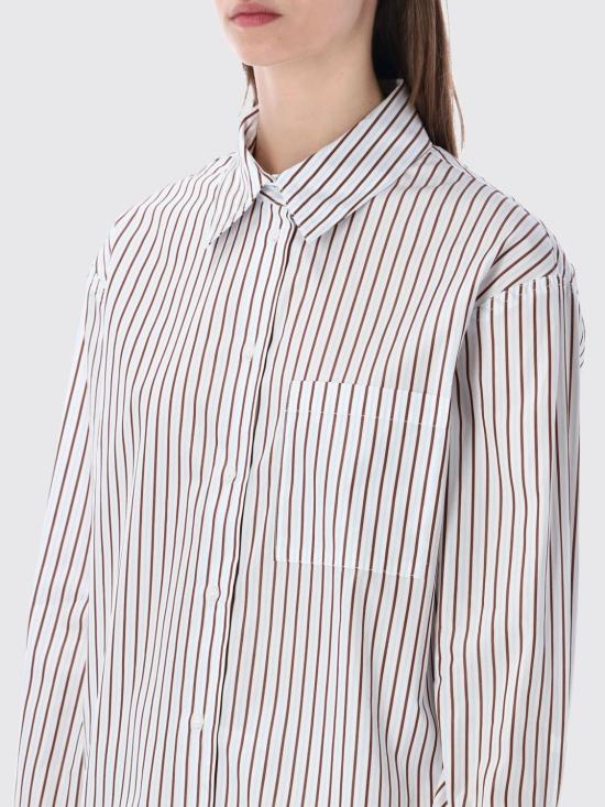 26SS 루루 스튜디오 셔츠 MAUD DARK RED L Red - LOULOU STUDIO