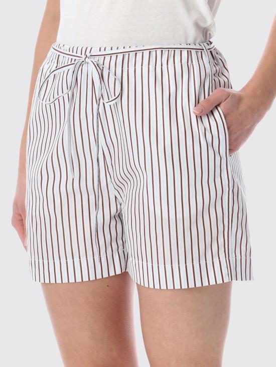 26SS 루루 스튜디오 숏팬츠 LORY DARK RED L Red - LOULOU STUDIO