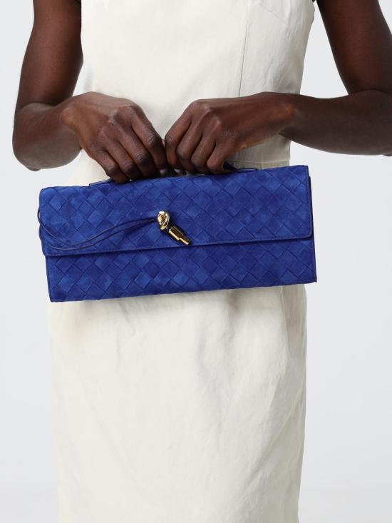 26SS 보테가베네타 안디아모 클러치 741511V60F1 4300 Royal Blue - BOTTEGA VENETA