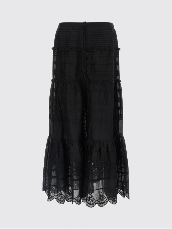 26SS 이자벨마랑에뚜왈 파올리네 스커트 JU0446FAD1J05E 01BK Black - ISABEL MARANT ETOILE