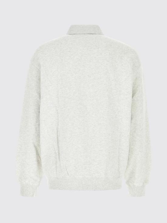 26SS 칼하트 WIP 라벨 폴로 스웨트셔츠 I036349 482XX Grey - CARHARTT WIP