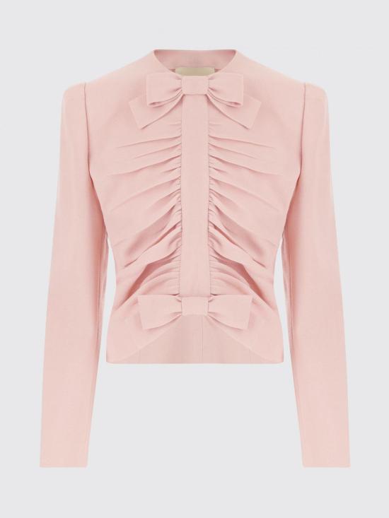 26SS 발렌티노 가라바니 블라우스 8B0CE5R7A6F F8U Pink - VALENTINO GARAVANI