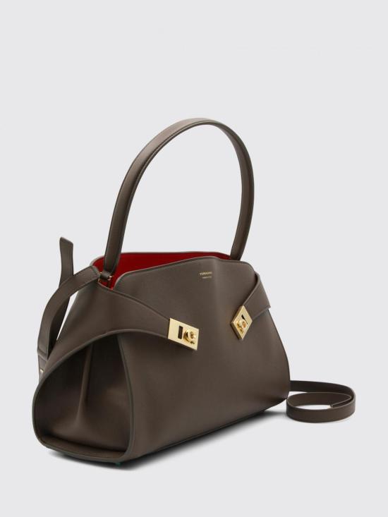 26SS 살바토레 페라가모 숄더백 219816 780592 003 Grey - SALVATORE FERRAGAMO