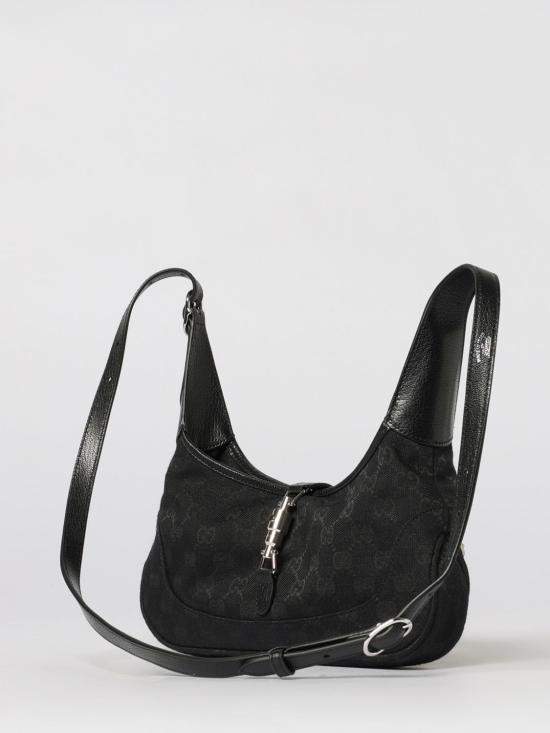 26SS 구찌 재키 슬림 스몰 숄더백 863137FAFV4 1000 Black - GUCCI