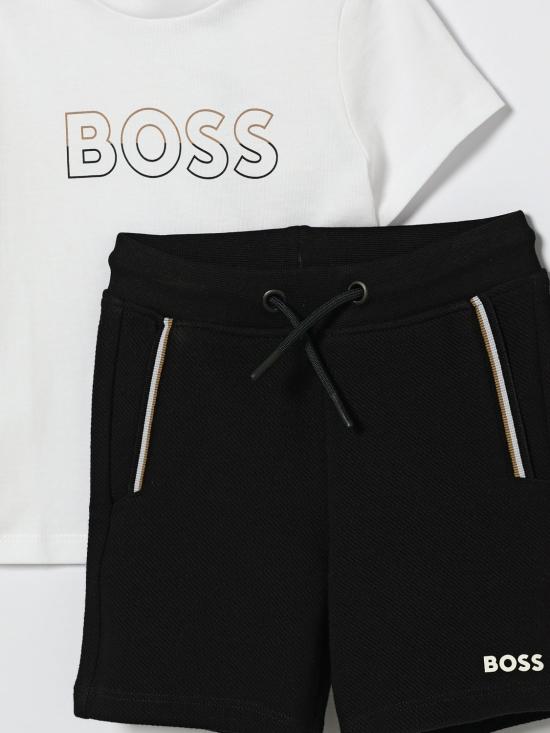 26SS [키즈] 보스 트레이닝 웨어 J52846 09B Black - BOSS