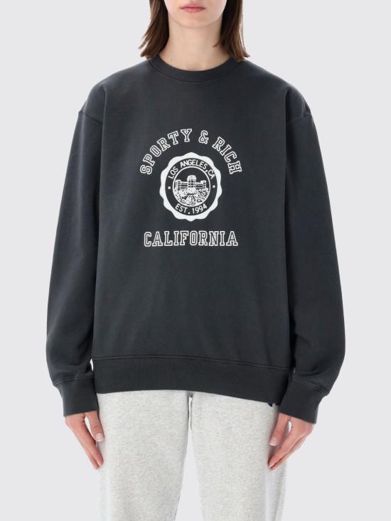 26SS 스포티앤리치 스웨터 ST07164508BA02 111 Black