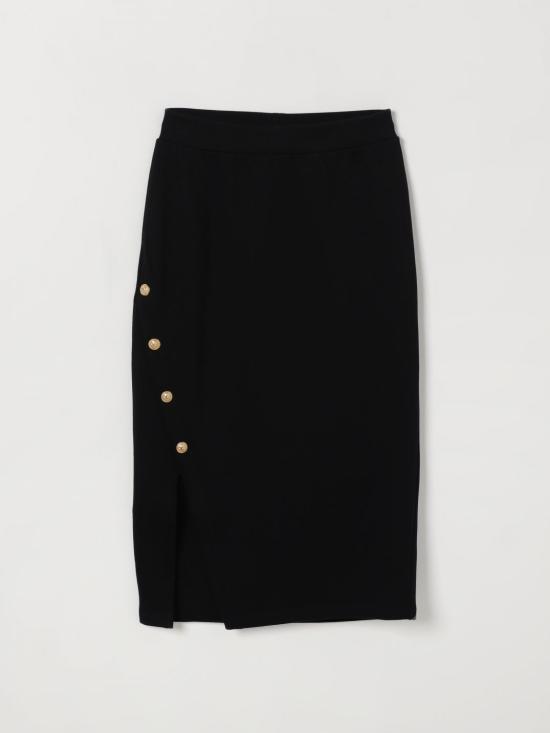 26SS [키즈] 발망 스커트 BY7B14Z3183 930OR Black