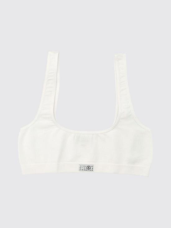 26SS MM6 메종마르지엘라 브라  MKRK40010 101 White