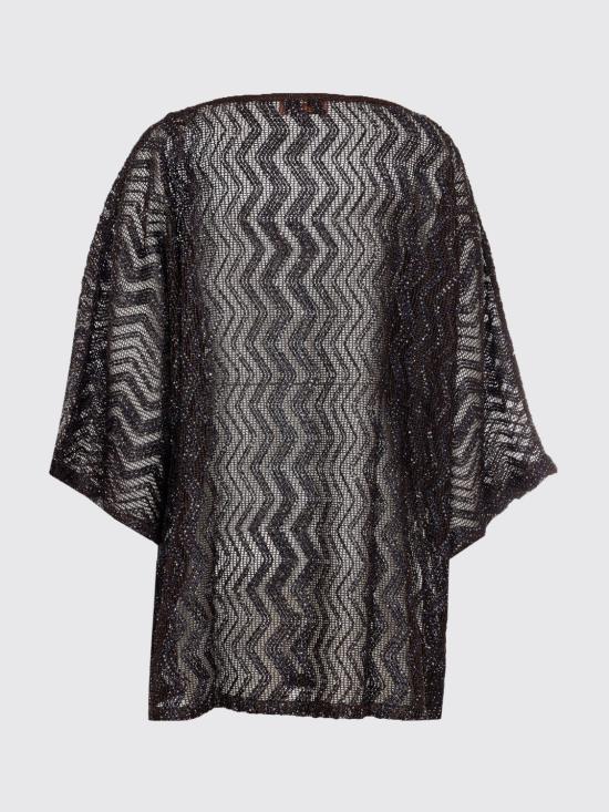 26SS 미소니 미디 원피스 MS26SQ1EBV00IT S80EQ Brown - MISSONI