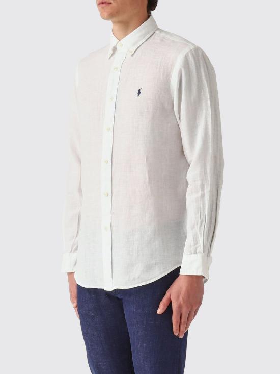 26SS 폴로 랄프로렌 긴팔 셔츠 710966294 506 White 1 - POLO RALPH LAUREN