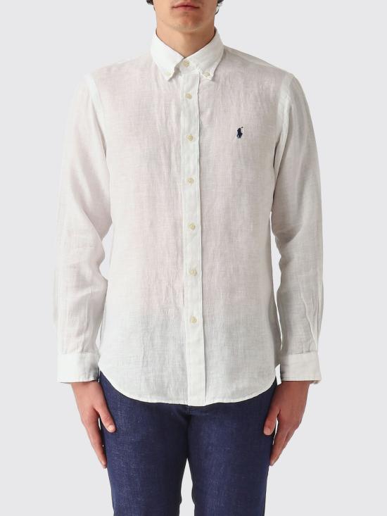 26SS 폴로 랄프로렌 긴팔 셔츠 710966294 506 White 1