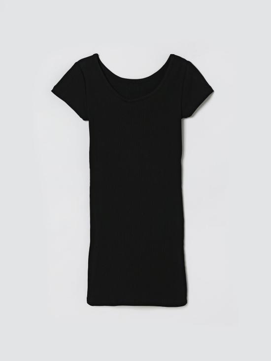 26SS [키즈] 리우조 원피스 GA6144J4822 22222 Black - LIU JO