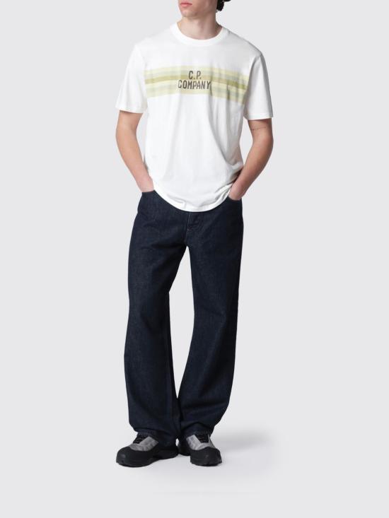 26SS 씨피 컴퍼니 반팔 티셔츠 20CMTS144A110579W 103 White - C.P. COMPANY