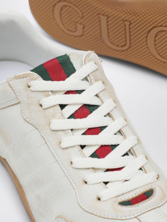 26SS 구찌 쉬프트 스니커즈 857016AAF0E 9073 White - GUCCI