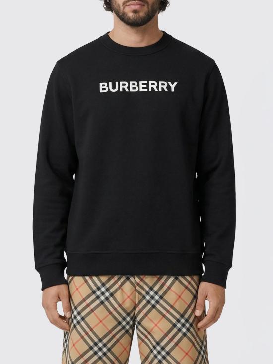 26SS 버버리 로고 스웨트셔츠 8083142 Black
