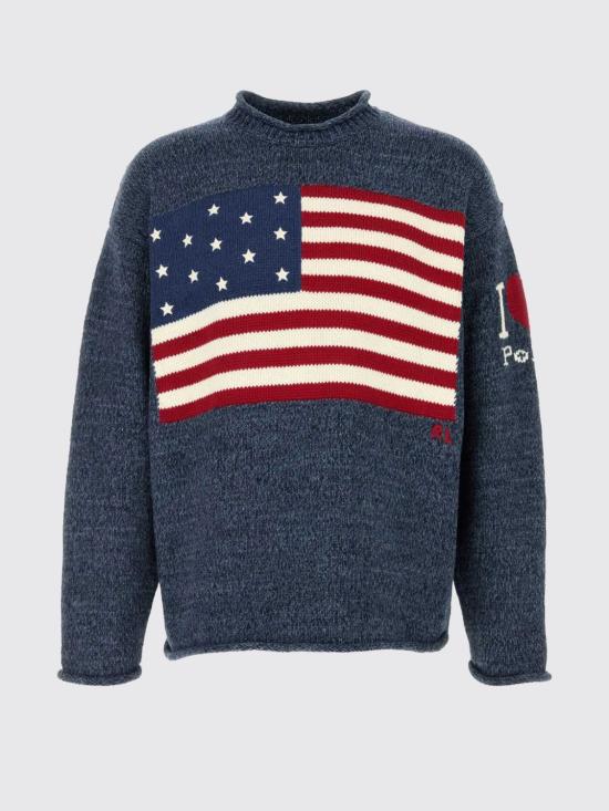 26SS 폴로 랄프로렌 스웨터 710P05225 001 Blue - POLO RALPH LAUREN