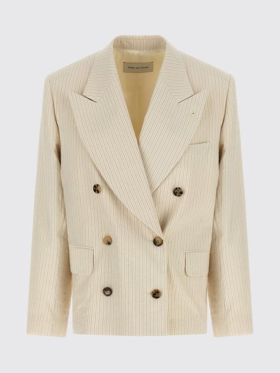 26SS 드리스 반 노튼 수트 자켓 2610104413360 5 Beige - DRIES VAN NOTEN