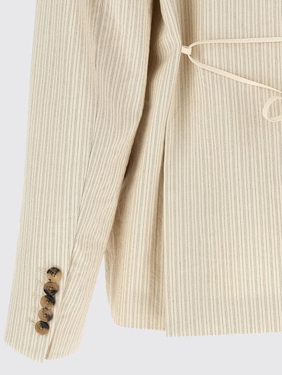 26SS 드리스 반 노튼 수트 자켓 2610104413360 5 Beige - DRIES VAN NOTEN