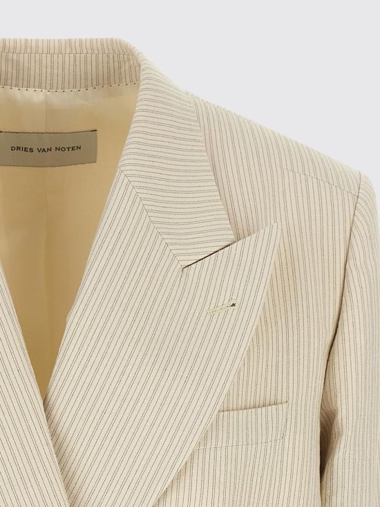 26SS 드리스 반 노튼 수트 자켓 2610104413360 5 Beige - DRIES VAN NOTEN