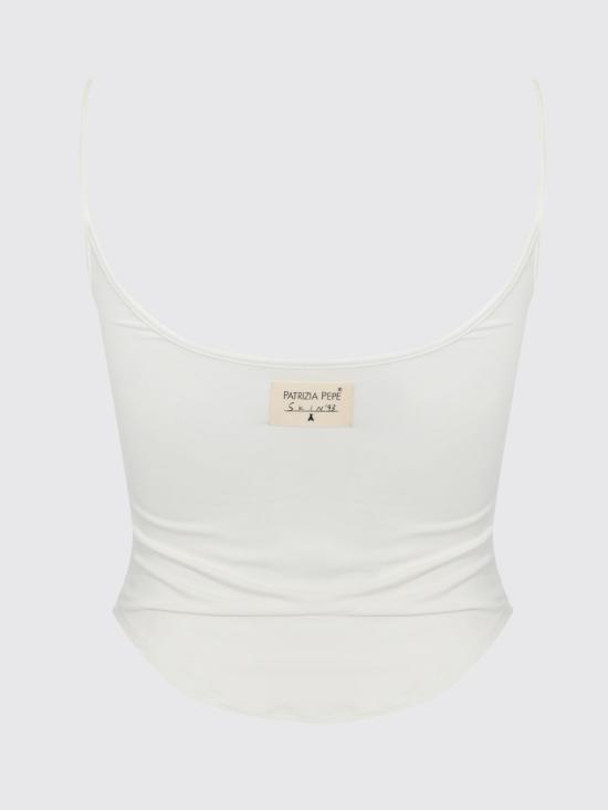 26SS 파트리지아페페 민소매 티셔츠 8M1817J013 W146 White - PATRIZIA PEPE