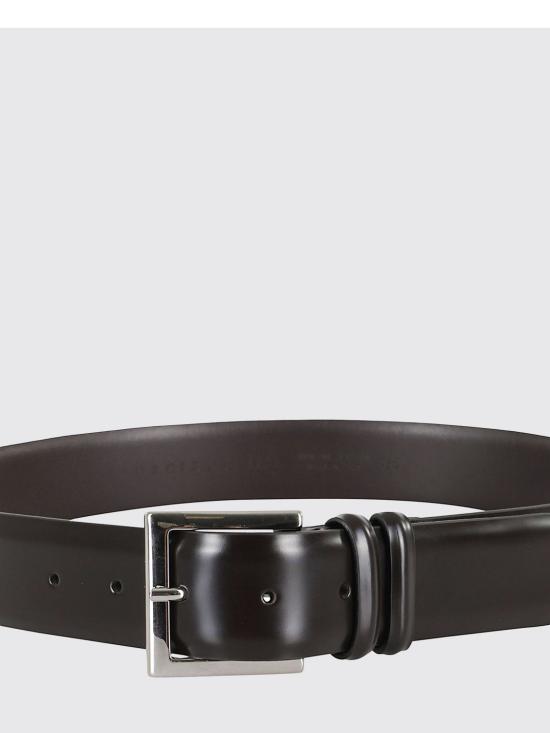 26SS 오르치아니 가죽 벨트 U03202CAF T MORO Brown - ORCIANI