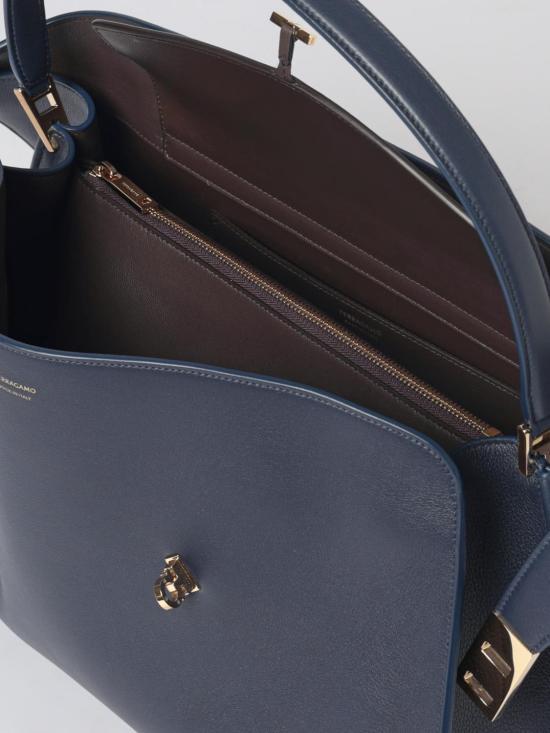 26SS 살바토레 페라가모 숄더백 219939 789712 033 Navy - SALVATORE FERRAGAMO