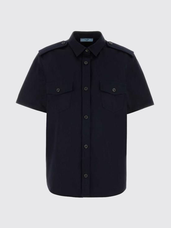 26SS 프라다 셔츠 P432JSOOO10YP F0124 Navy
