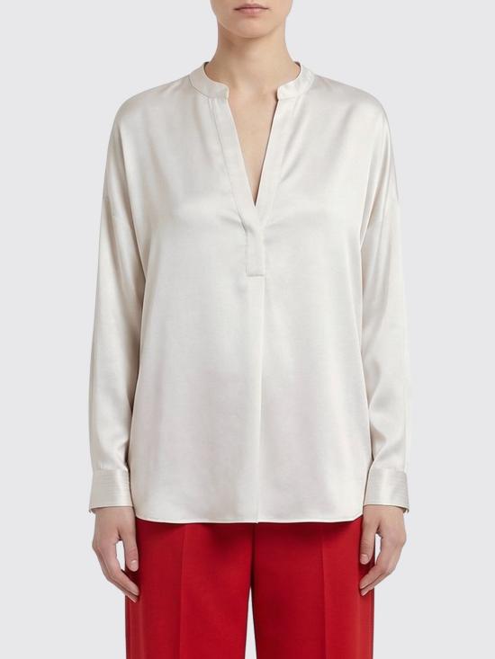 26SS 빈스 블라우스 VR84511926 137OWT White