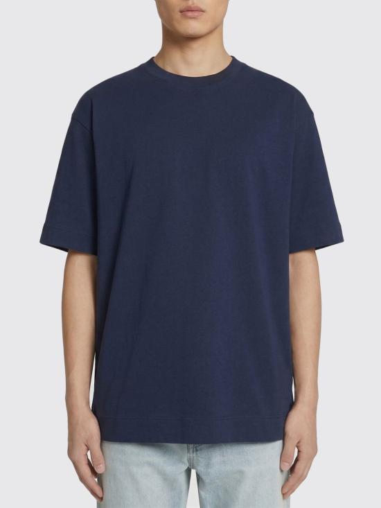 26SS 드리스 반 노튼 반팔 티셔츠 2610211013600 509 Navy