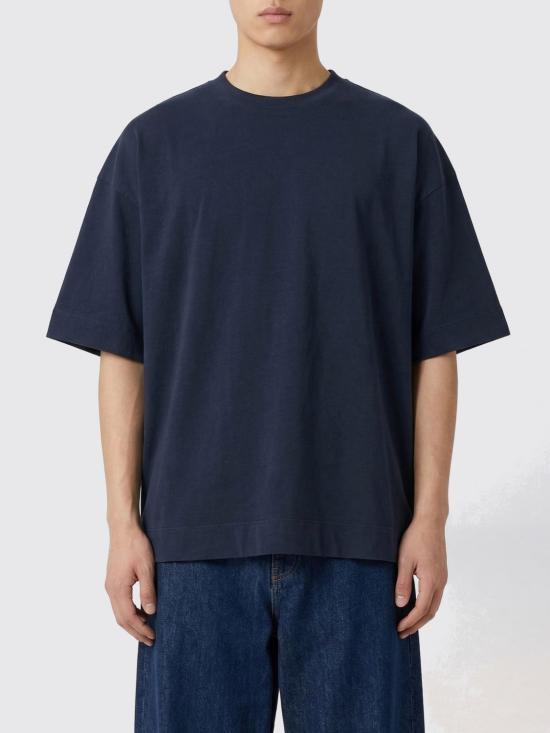 26SS 드리스 반 노튼 반팔 티셔츠 2610211113603 509 Navy