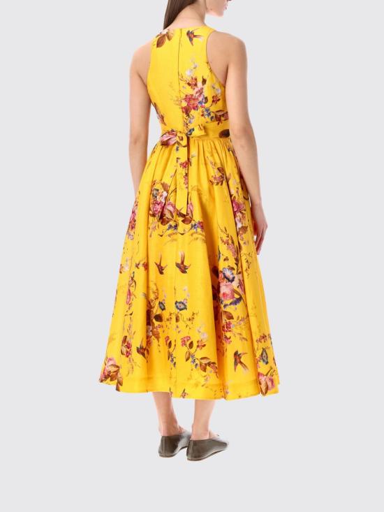26SS 짐머만 롱 원피스 6460DRS264 MUF Yellow - ZIMMERMANN