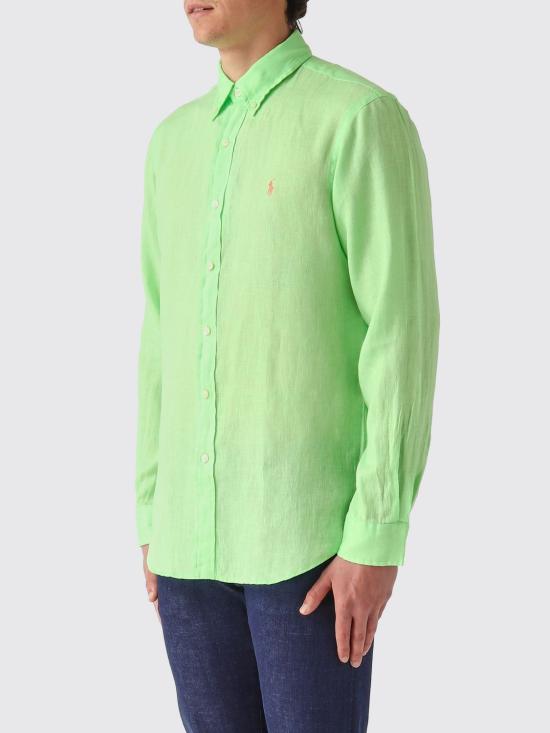 26SS 폴로 랄프로렌 긴팔 셔츠 710966294 512 Yellow - POLO RALPH LAUREN