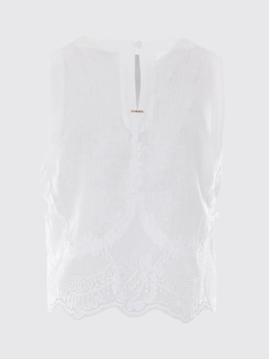 26SS 트윈셋 민소매 티셔츠 261TT2182 00001 White - TWINSET