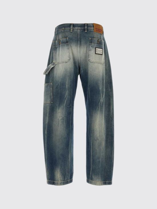 26SS 돌체앤가바나 데님 팬츠 GP1M5DG8OK4 S9001 Black - DOLCE & GABBANA