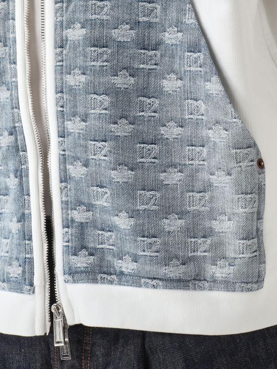 26SS 디스퀘어드2 후드 티셔츠 S74HG0186D25028 100 White - DSQUARED2