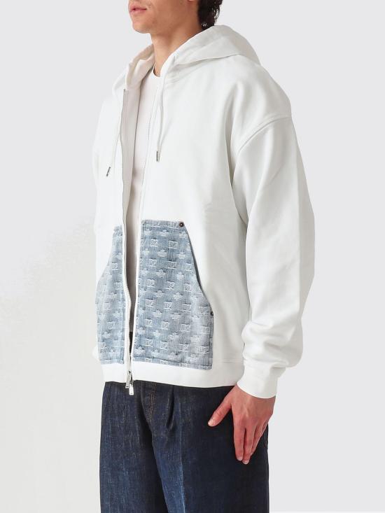 26SS 디스퀘어드2 후드 티셔츠 S74HG0186D25028 100 White - DSQUARED2