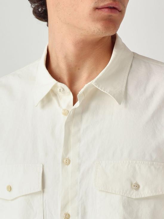 26SS 디스퀘어드2 반팔 셔츠 S74DM0979D35457 100 White - DSQUARED2