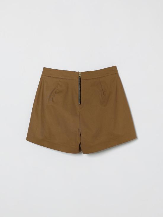 26SS [키즈] 발망 쇼츠/버뮤다 BY6B19G0197 315 Brown - BALMAIN